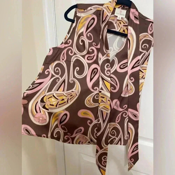 Julie Brown Melanie Top Chocolate Dandies Brown Size 8 - Picture 4 of 9